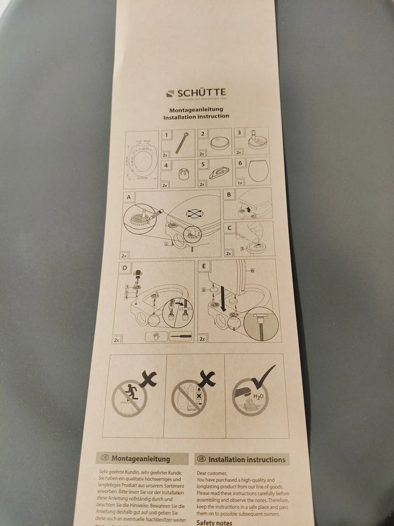 Asiento de inodoro - SCHÜTTE