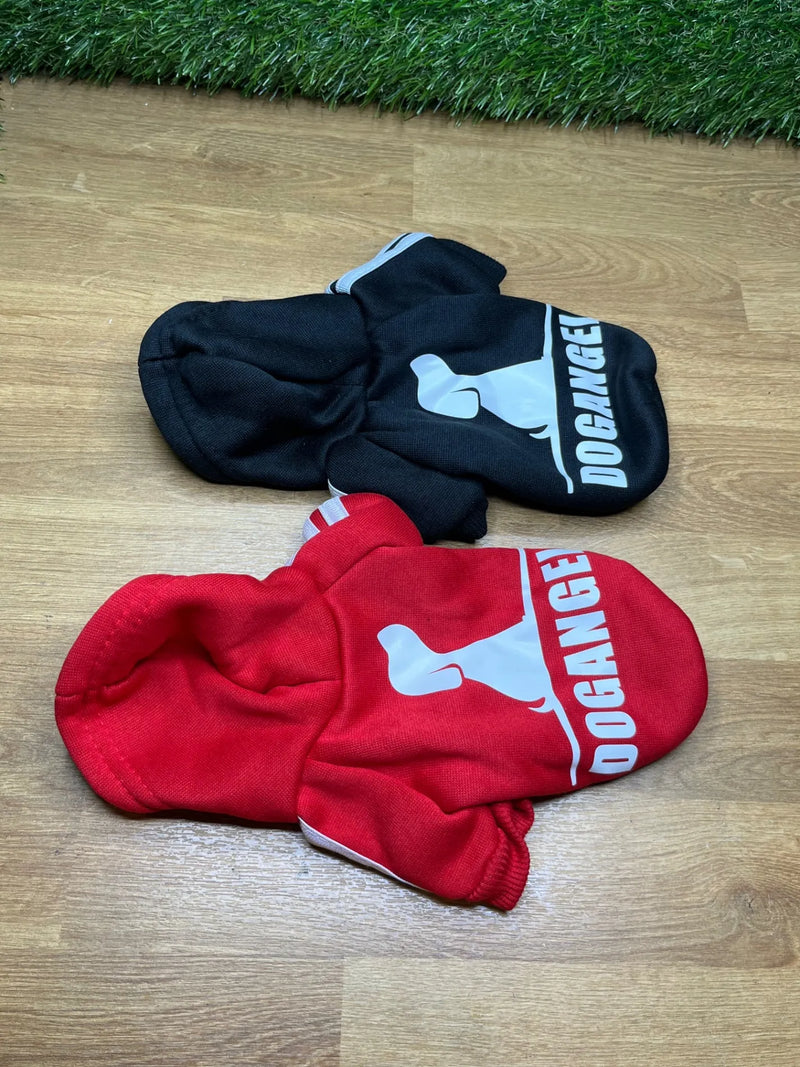 Jersey Perros Sudadera Rojo y Negro QiCheng&LYS