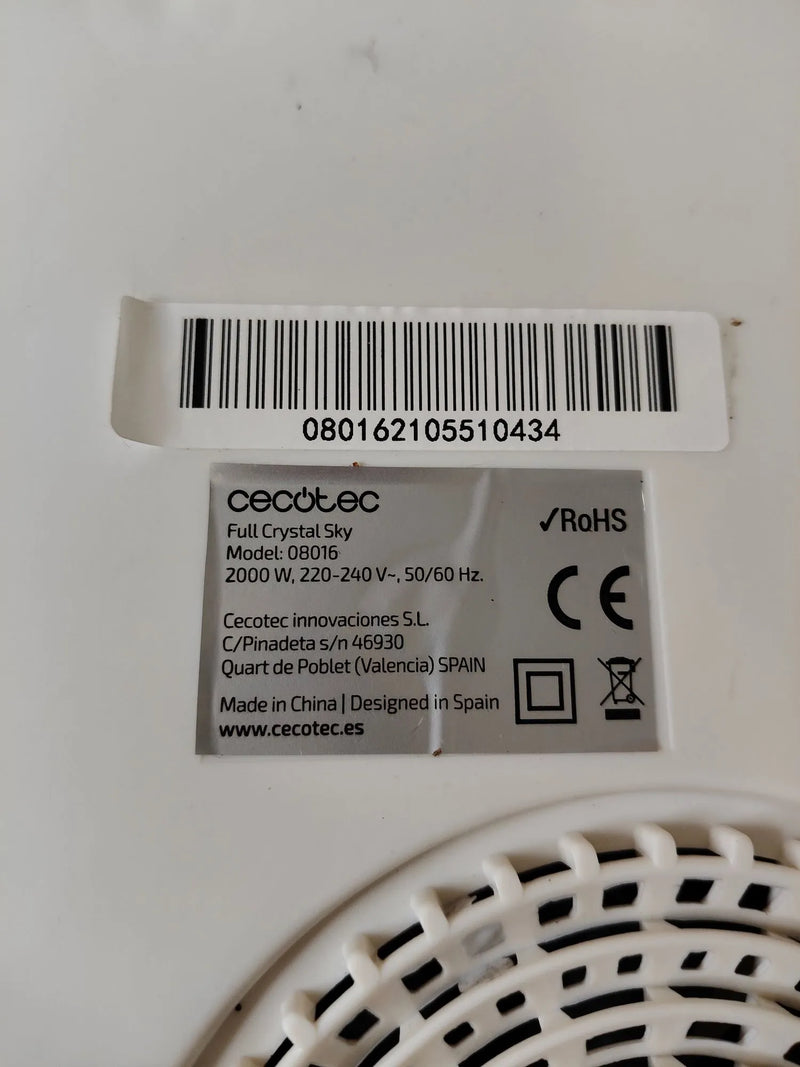 Placa de Inducción Portátil - CECOTEC