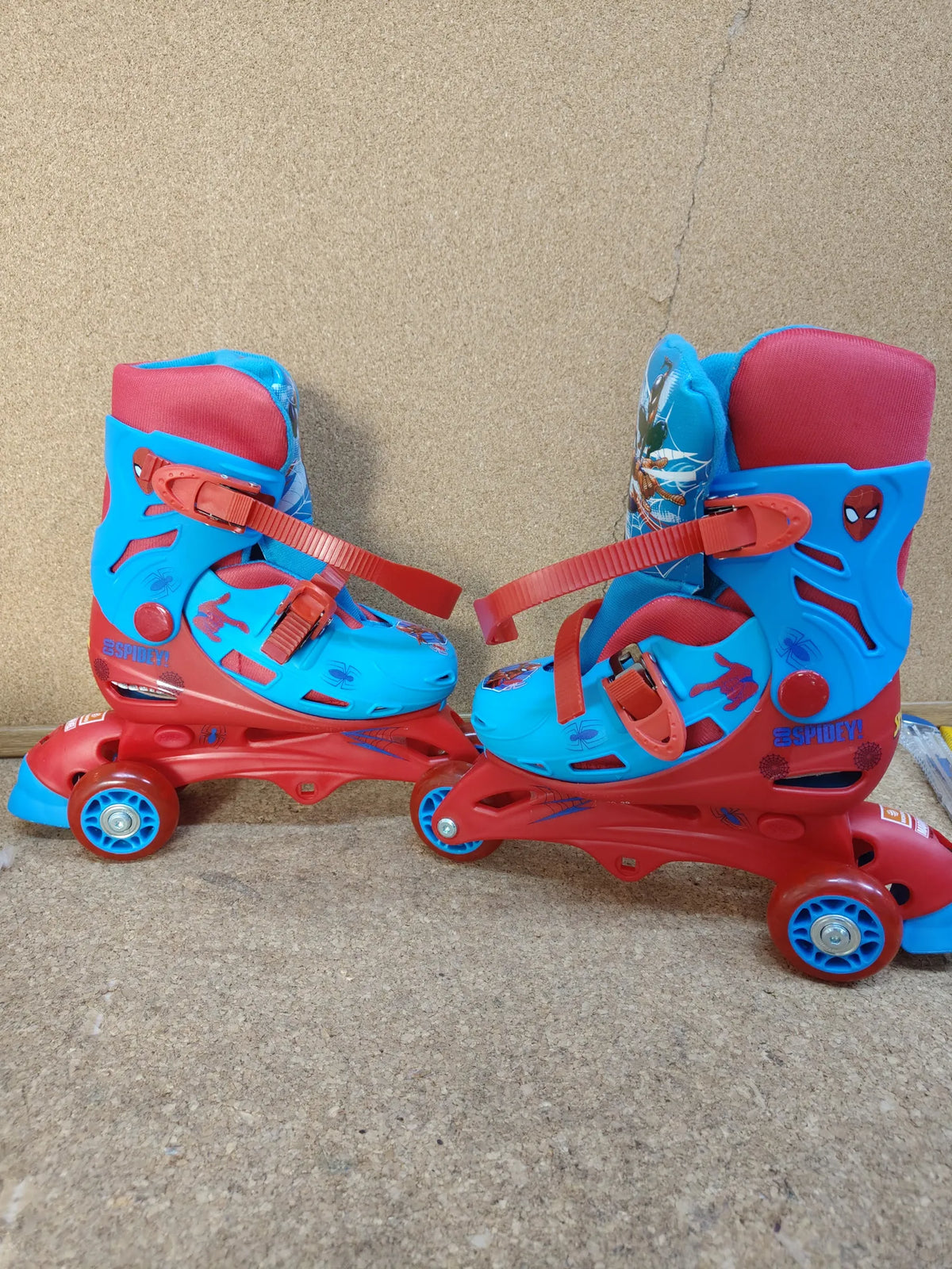 Patines 3 ruedas Spiderman