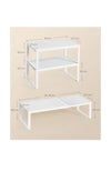 Juego de 2 Especieros, Extensibles, Organizador de Cocina,