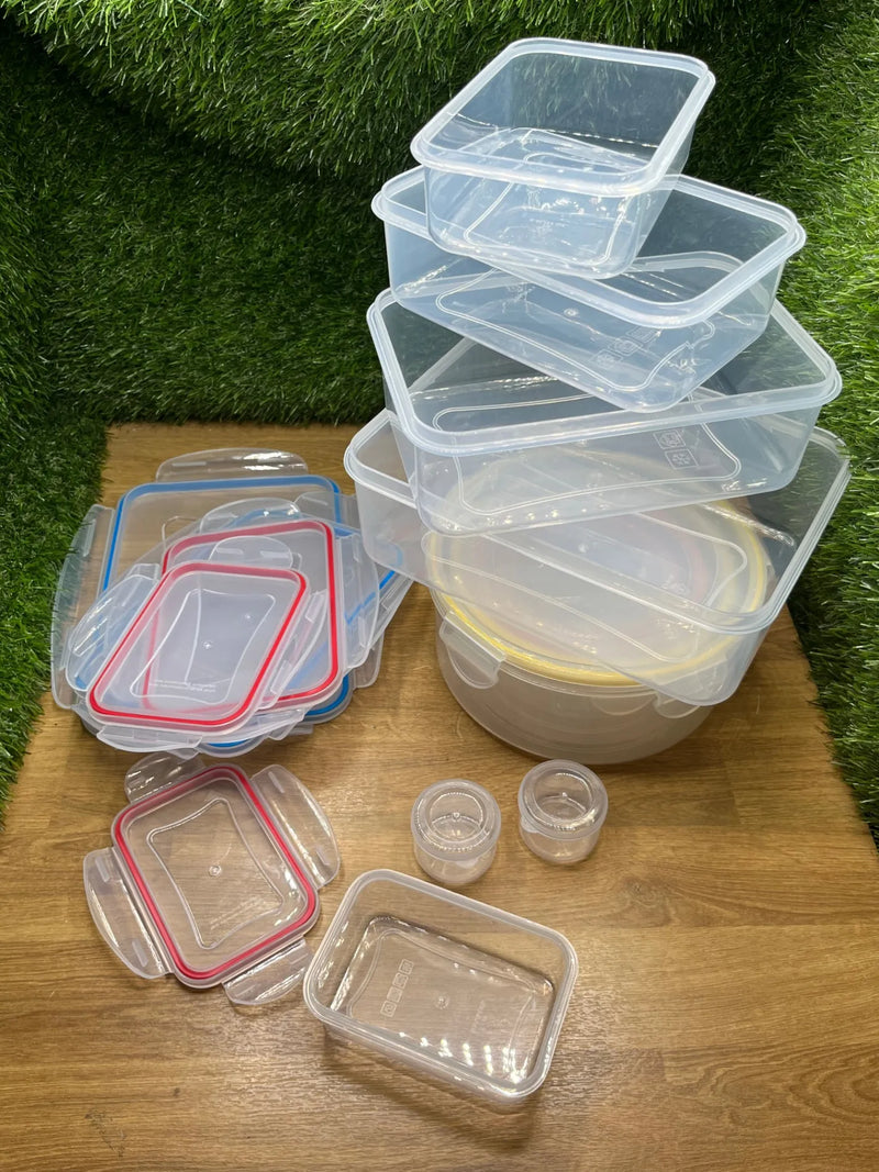 Recipientes de Plástico Alimentos Herméticos YASHE