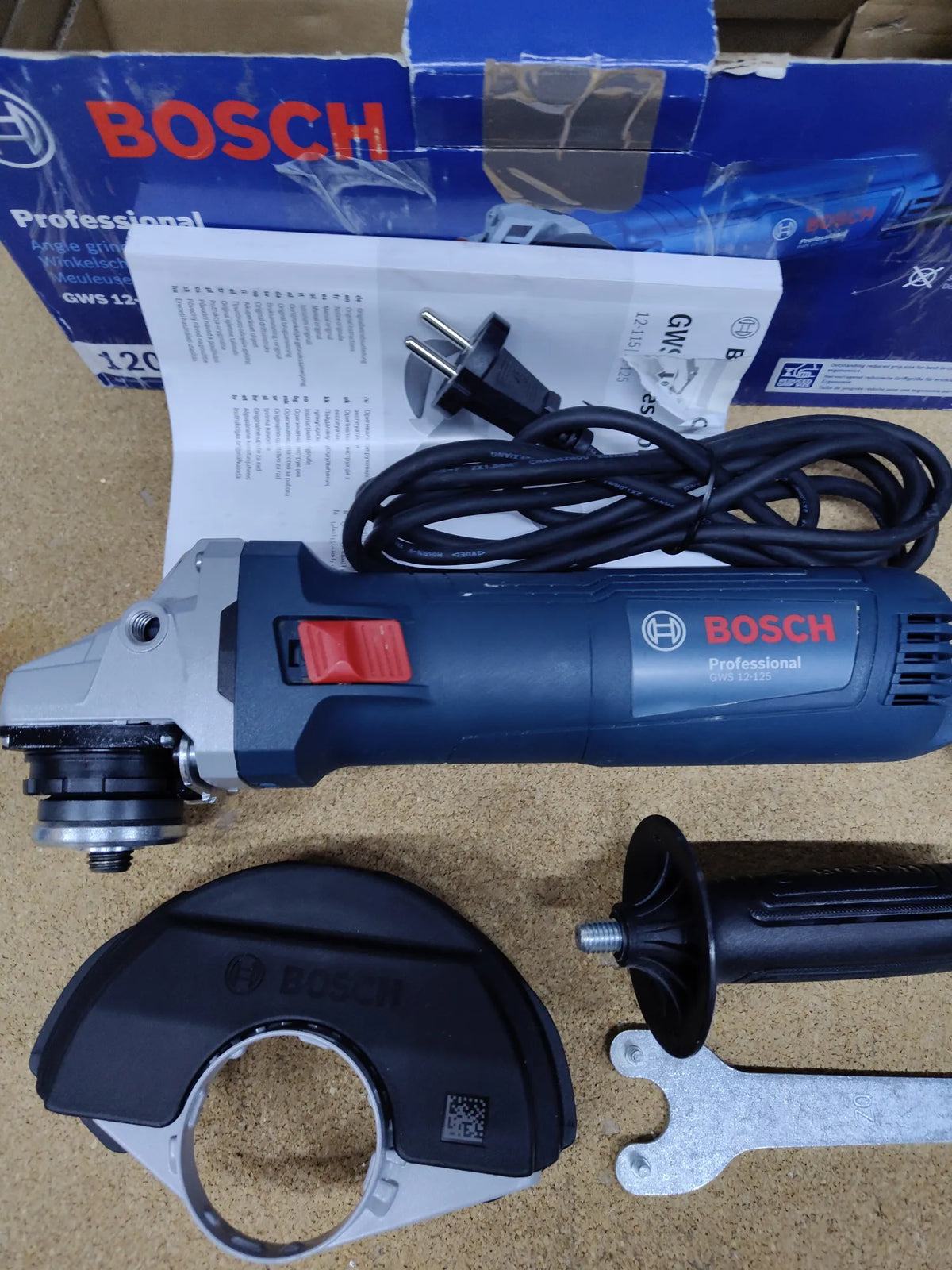 Amoladora angular con cable Bosch