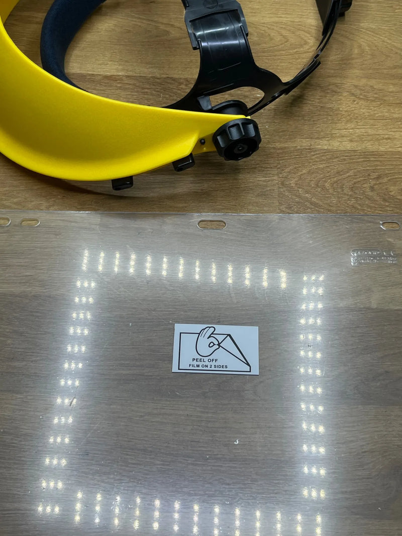 Visera Transparente de Seguridad con Arnés Ajustable Oregon