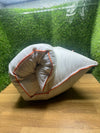 Almohada de Plumas 40x80cm Orange Wave
