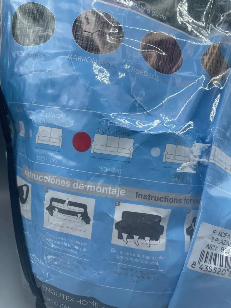 Funda para sofa de 3 plazas