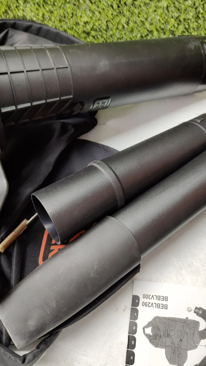 Soplador de Hojas de 3000W, aspiradora y trituradora