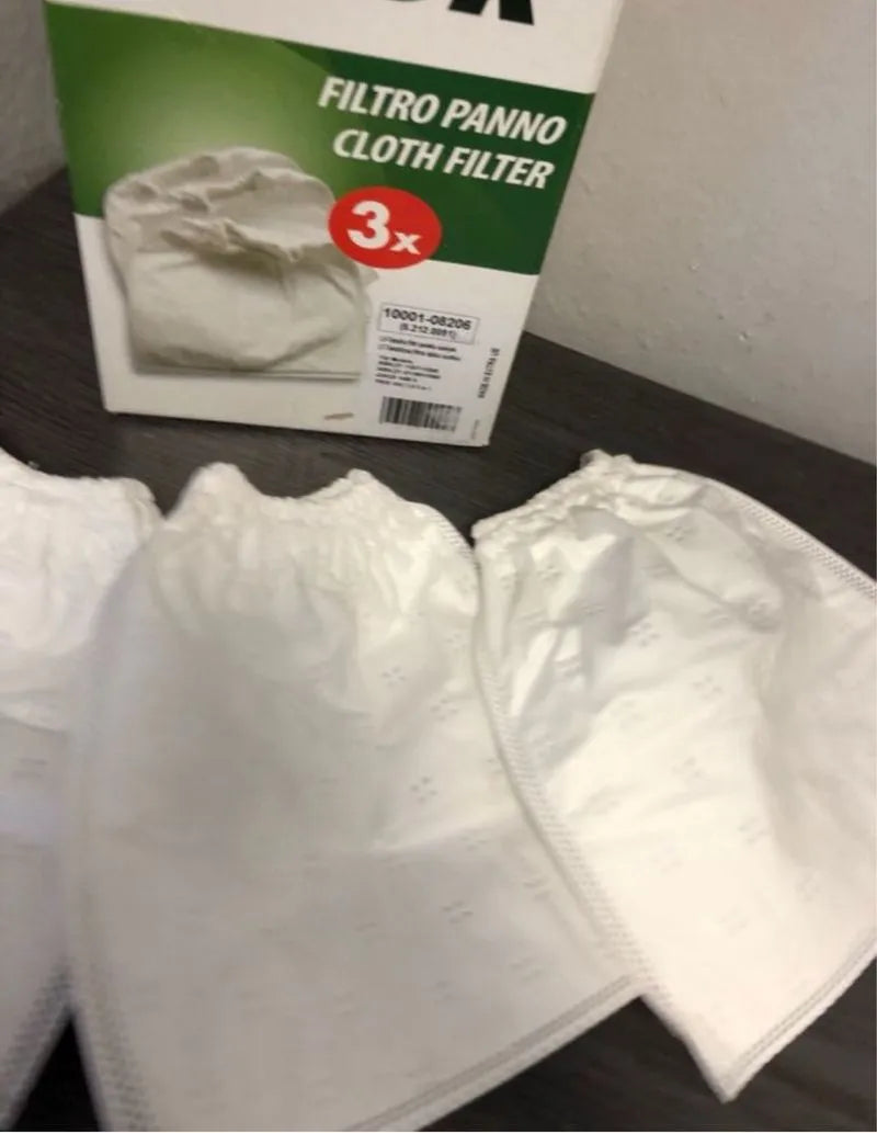 Juego de 3 filtros de tela para aspiradora