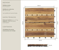 Baldosas para terraza