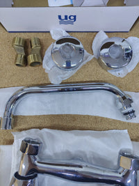 Batería de fregadero de pared Sauco de 150 cm