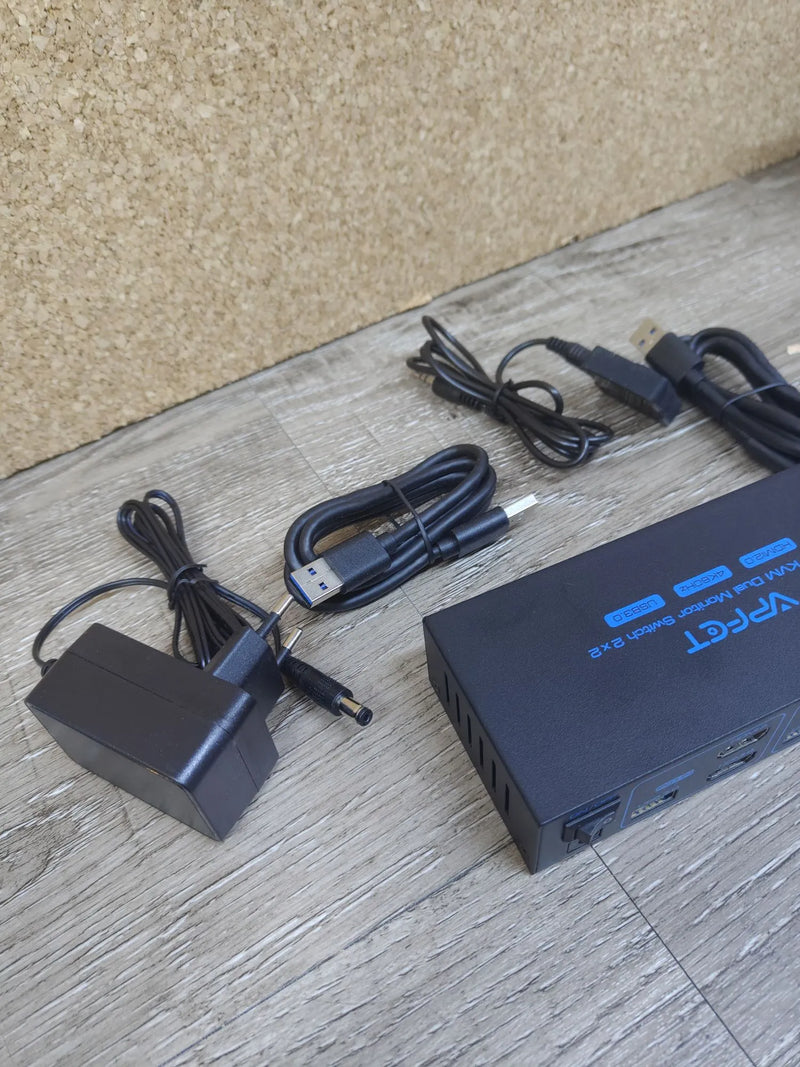 Switch para 2 monitores KVM