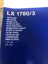Filtro de aire MAHLE LX 1780/3