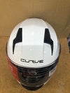 Casco de moto CURVE blanco