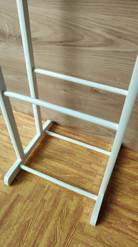 Perchero con percha para pantalones y saco, maniquí mudo con estante
