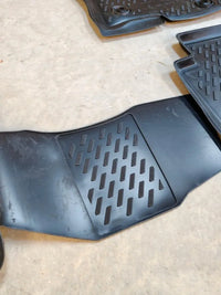 Alfombrillas Coche Goma Negro Set 4
