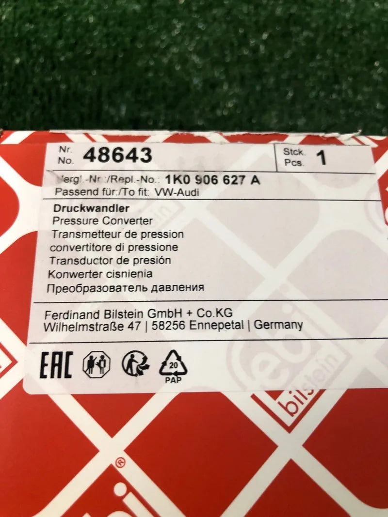 Febi Bilstein 48643 Convertidor Presión