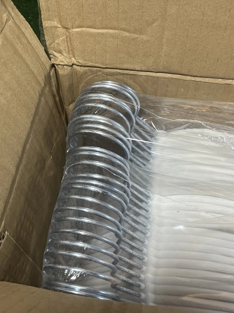 Percha de Terciopelo Blanca SONGMICS