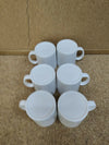 Juego de 6 tazas de café de plástico