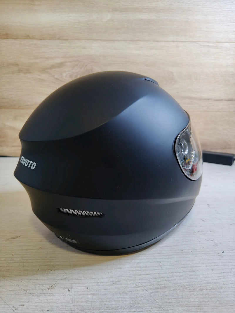 Casco Moto Integral (Talla L) - FAVOTO