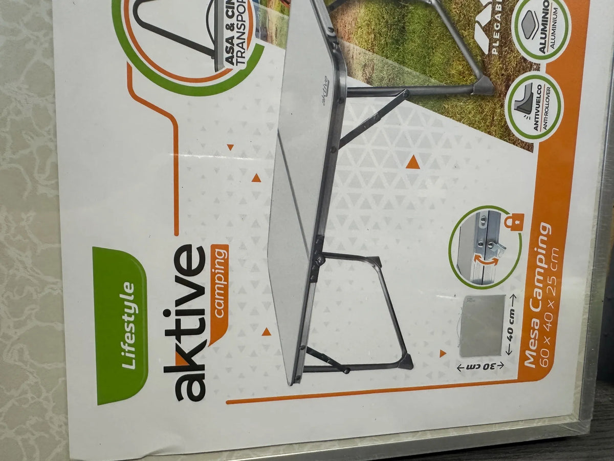 Mesa de playa plegable Aktive