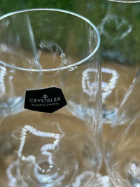 Juego de 6 copas de vino tinto Crystalex