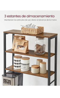Estantería de Cocina, Estantería de Panadería, 6 Estantes
