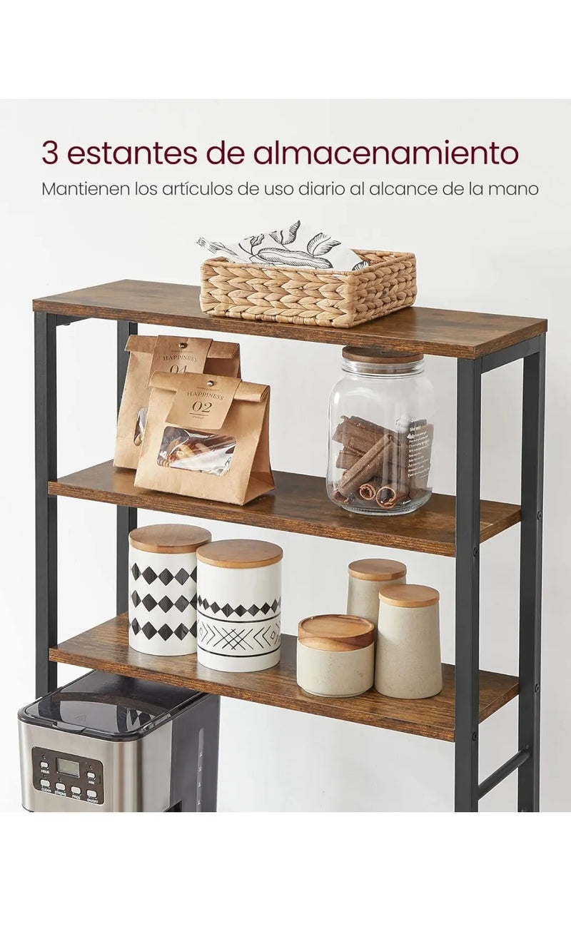 Estantería de Cocina, Estantería de Panadería, 6 Estantes