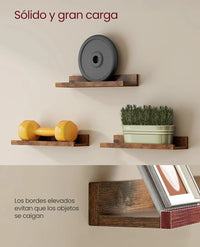 Estantes colgantes de pared juego de 3