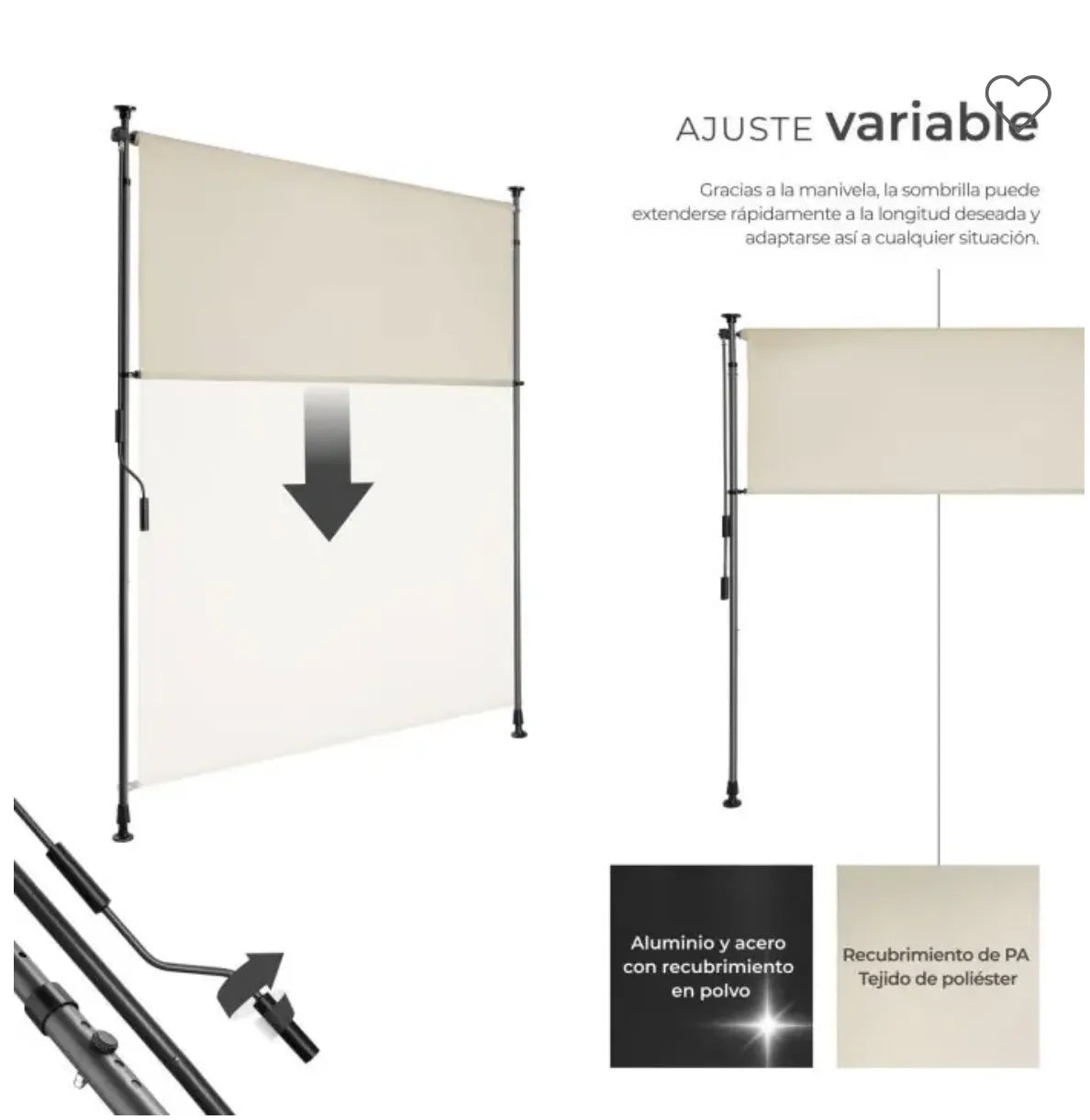 Toldo de pinza