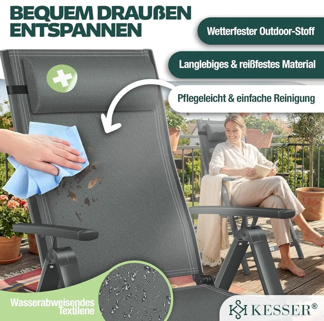 Silla de jardín de respaldo - Kesser