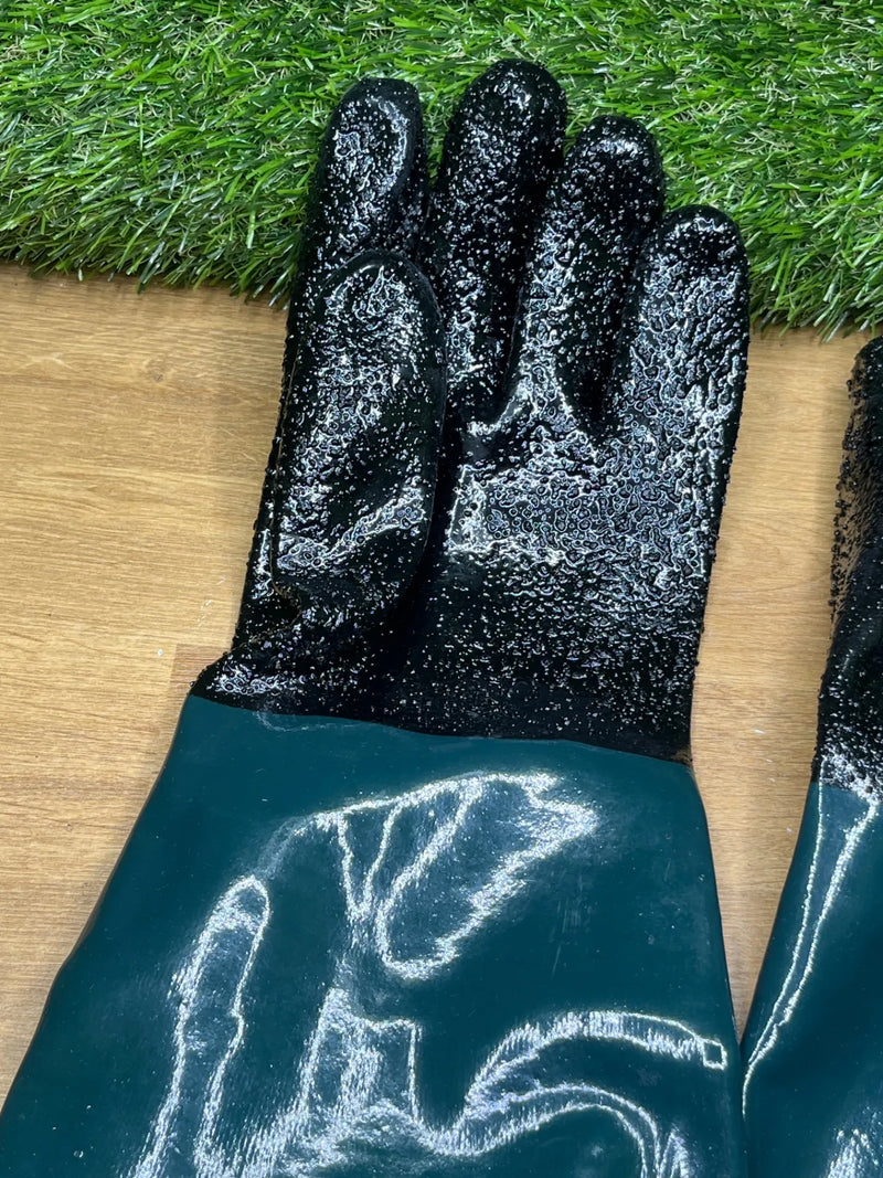 Guantes de goma para chorro de arena
