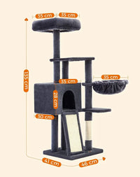Árbol para gatos de 135cm para gatos