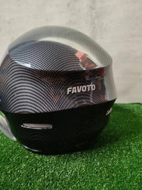 Casco Integral Carbono Moto (ADULTO)