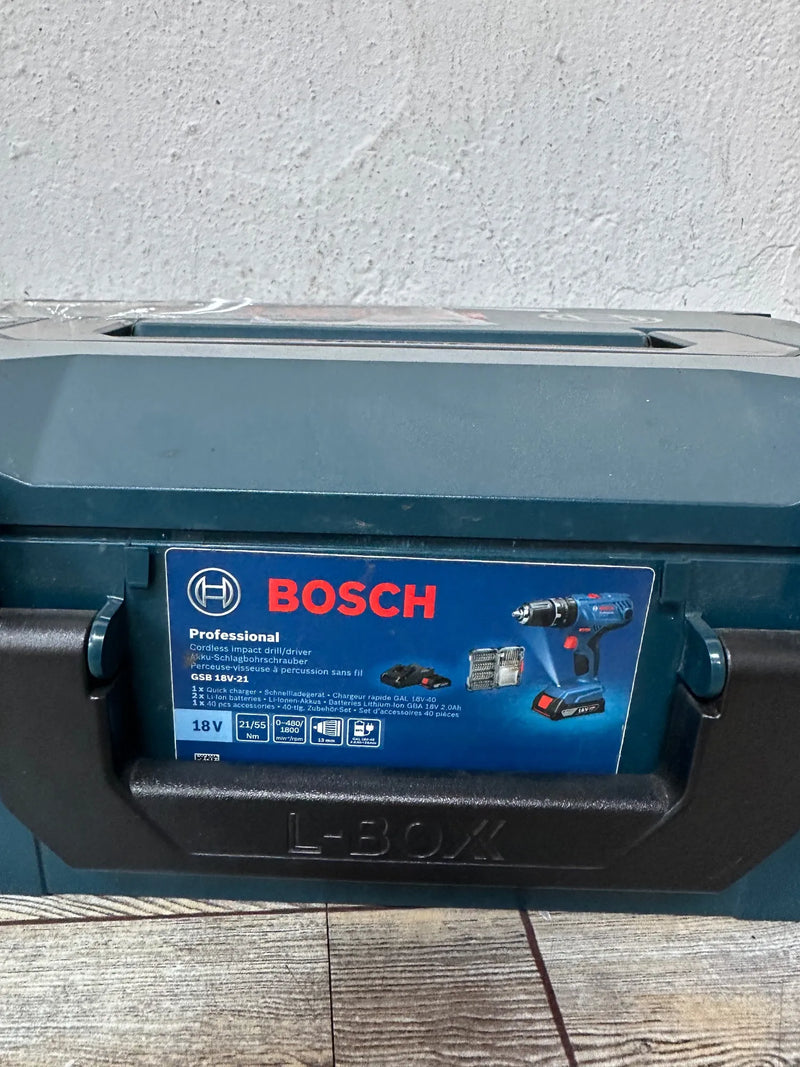 Taladro percutor a batería Bosch