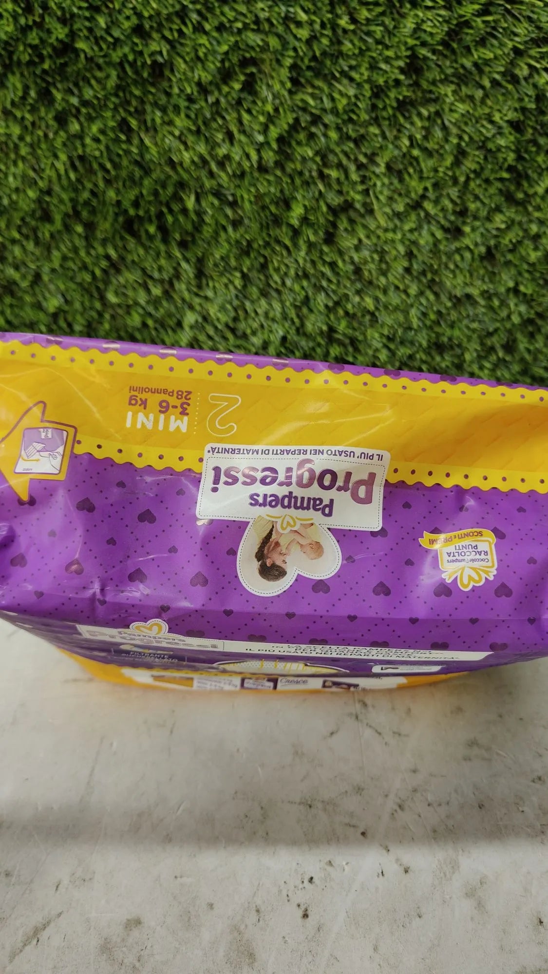 Pampers Progressi Mini, tamaño 2 (3-6 kg), 28 capas