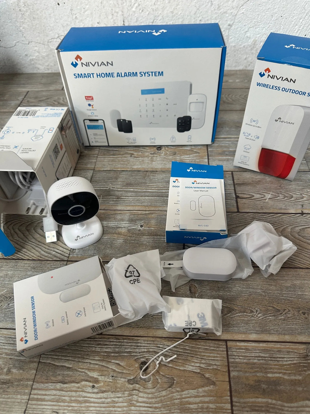 Sistema de alarma para casa Nivian