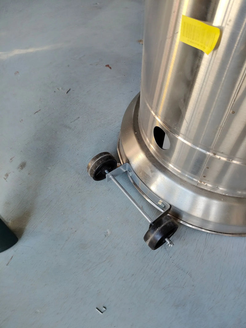 Estufa exterior de gas ajustable