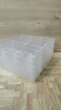 24 Cajas Organizador de Cajón Plástico