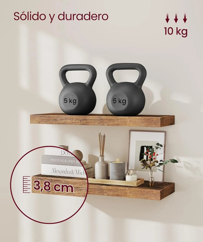 Estante de pared flotante - Vasagle