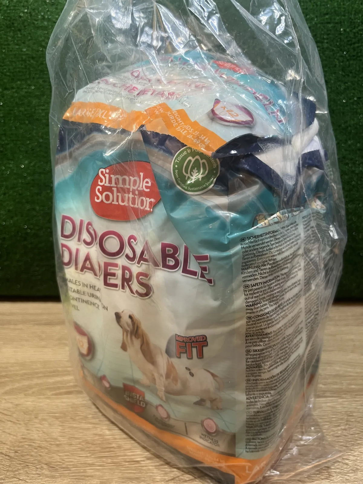 Pañales Desechables para Perros Simple Solution