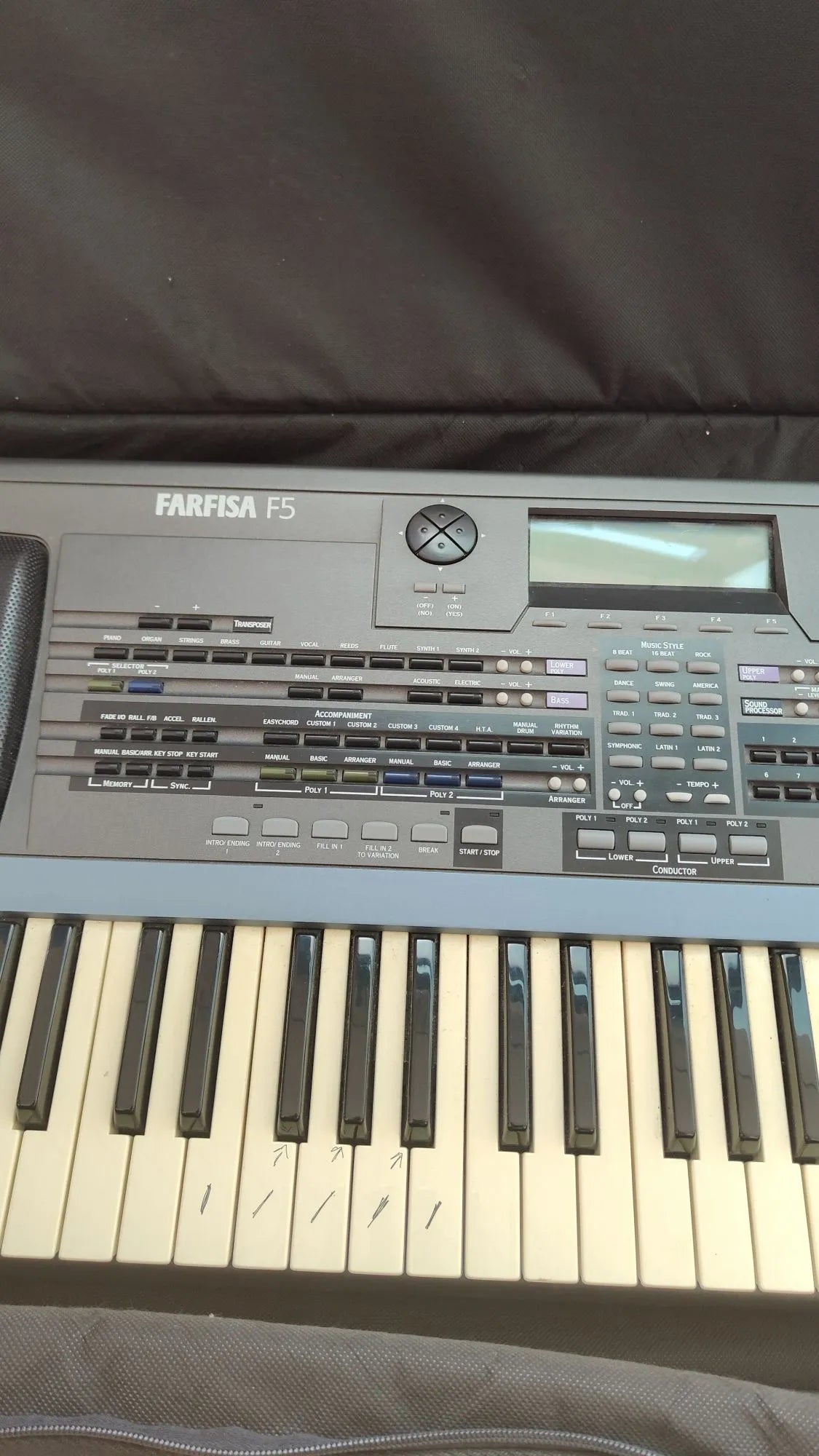Piano / Órgano Farfisa F5 vintage