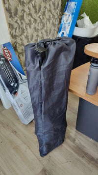 Tumbona Cama Plegable de Camping Gris