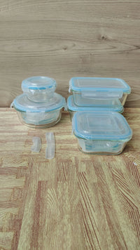 Recipientes De Vidrio Para Alimentos - Paquete