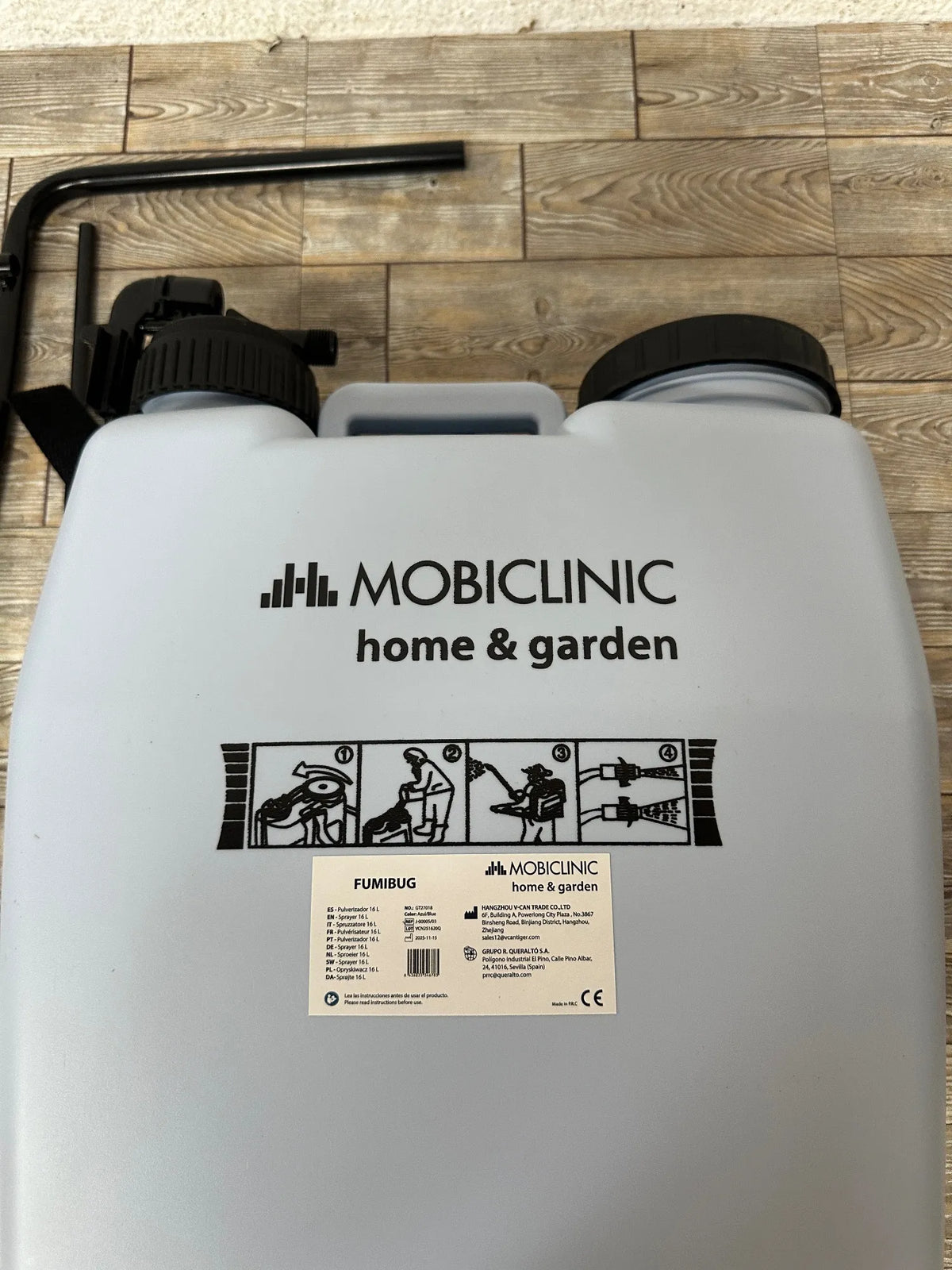 Mochila pulverizadora Mobiclinic