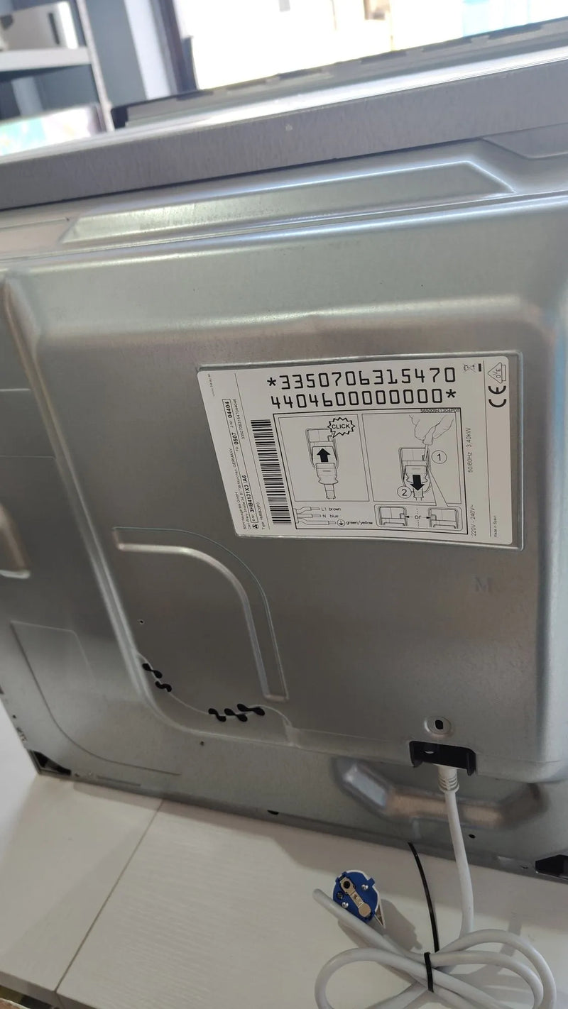 Horno multifunción, Aqualisis, Cristal negro