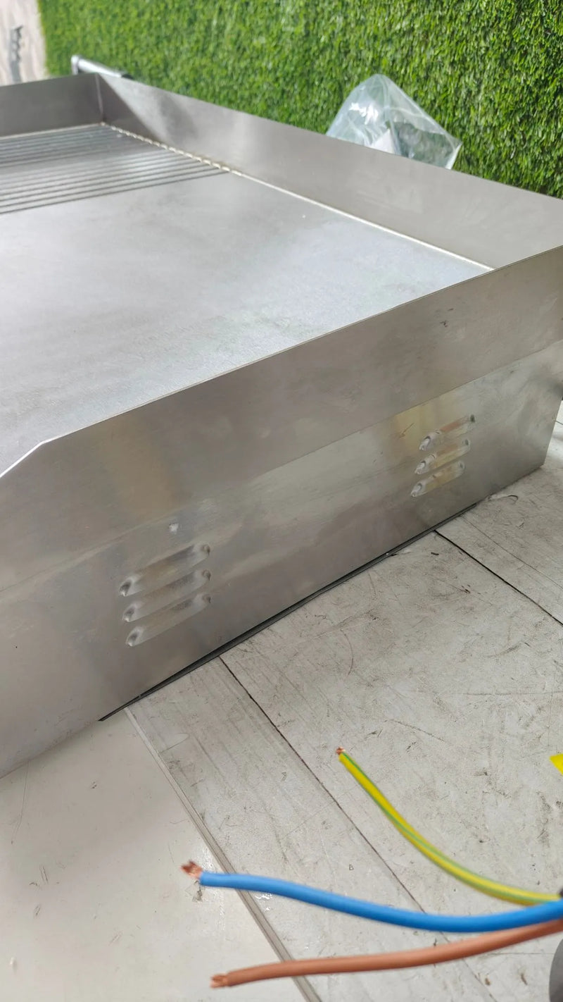 Plancha Eléctrica, 3200 W, Control de Temperatura Ajustable 50 a 300 °C
