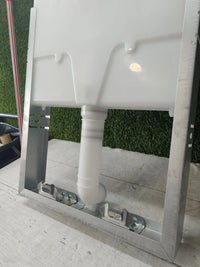 Belvit Elemento de montaje para pared con placa de accionamiento