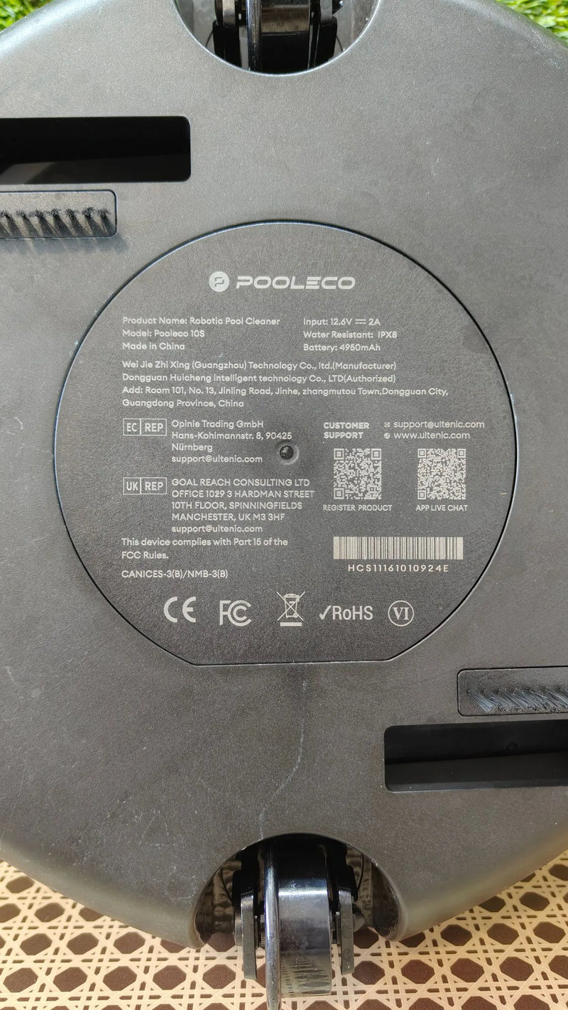 Limpiafondos Inalámbrico con App y Mando, 3 Motores