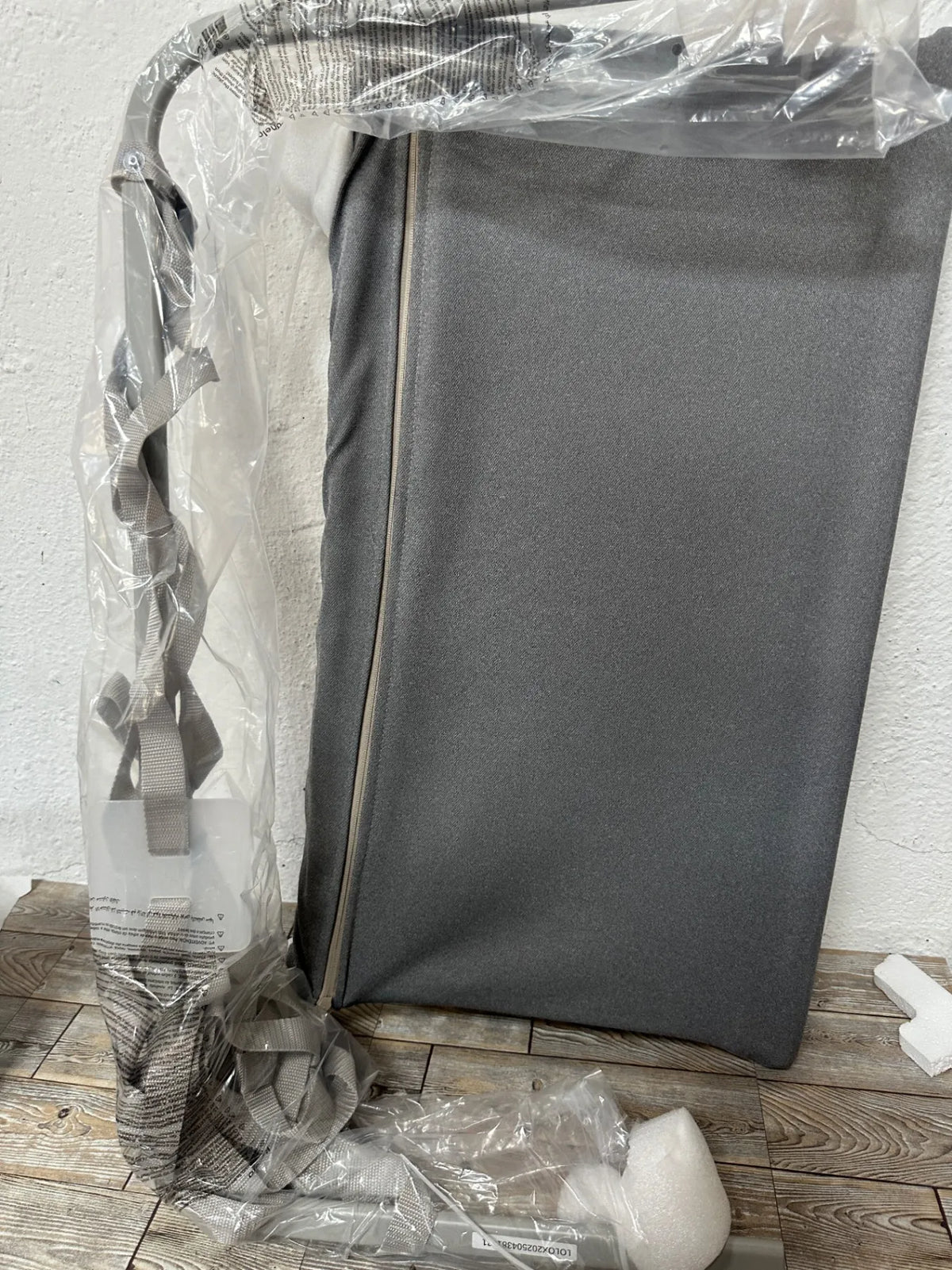 Barrera portátil para cama de bebe