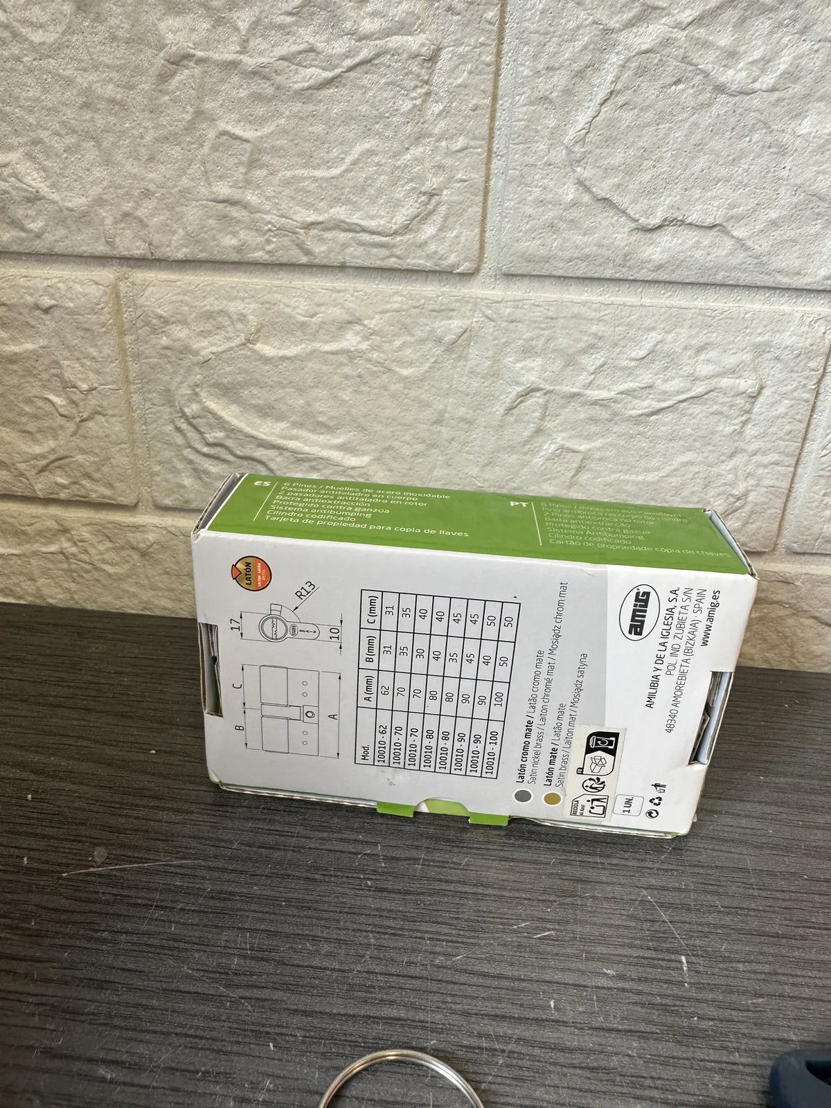 Cilindro de seguridad Amig
